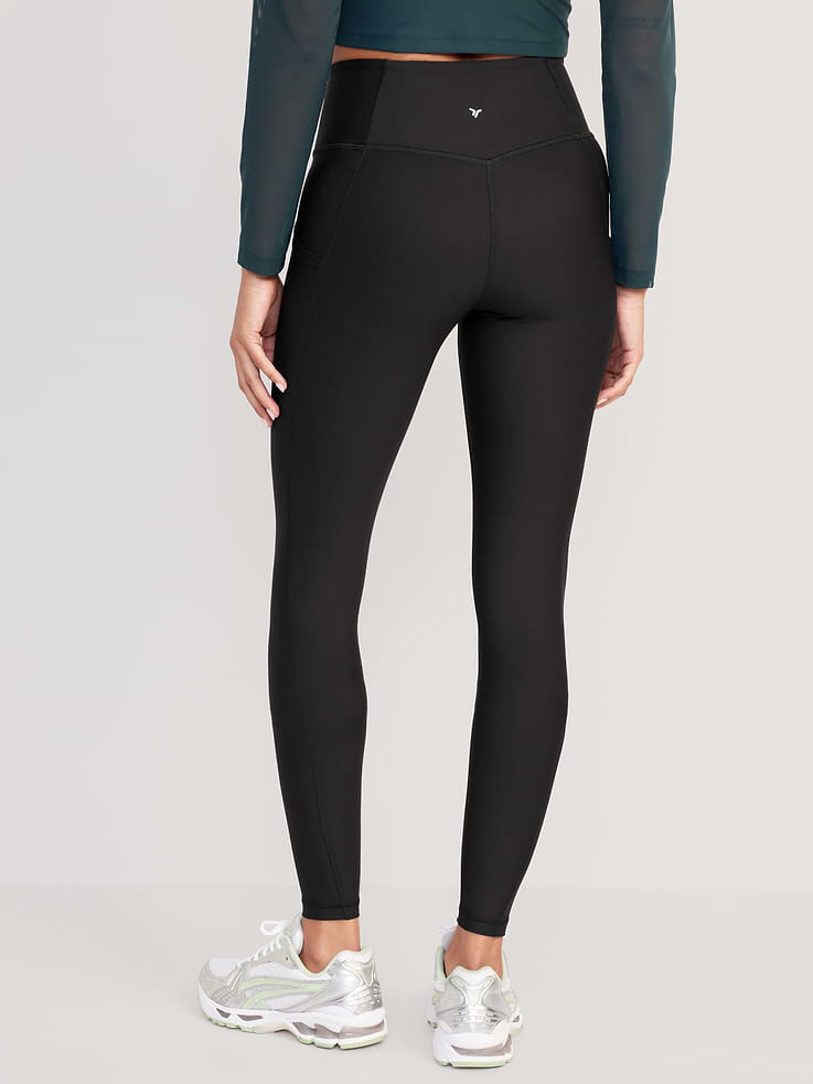 Image number 2 showing, High-Waisted PowerSoft Full-Length Pocket Leggings