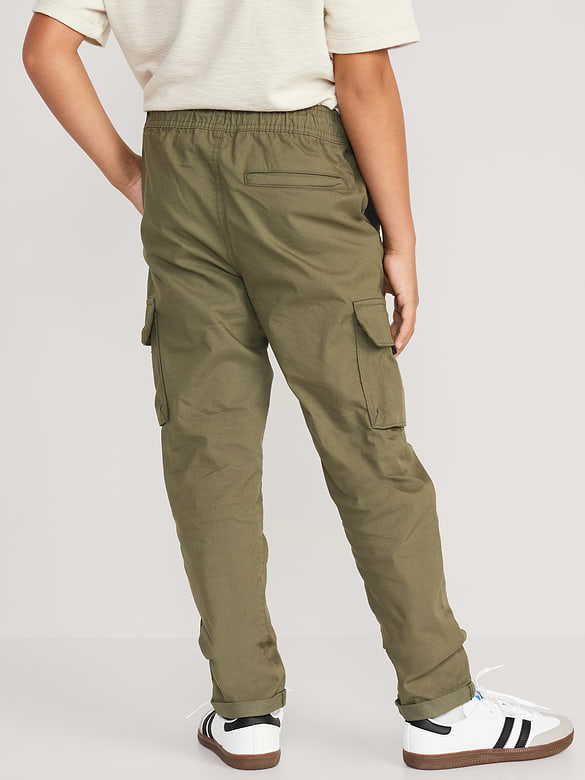 Pantalon chino cargo techno Effilé pour Garçon