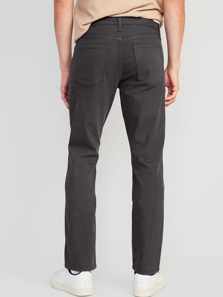 L'image numéro 2 présente Pantalon droit à cinq poches