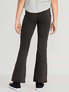 Image number 2 showing, High-Waisted PowerChill Crossover Flared Leggings for Girls