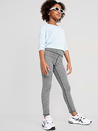 Image number 3 showing, High-Waisted PowerPress 7/8-Length Leggings for Girls