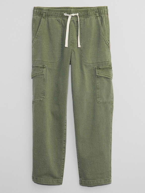 Mid Rise Easy Cargo Pants