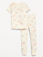 Image number 1 showing, Unisex Snug-Fit Printed Pajama Set for Toddler & Baby