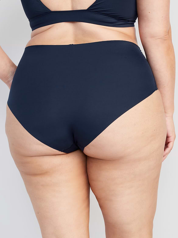 High-Waisted No-Show Brief Underwear