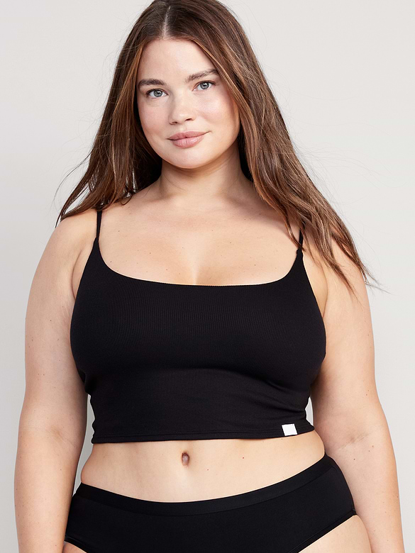 Rib-Knit Brami Top