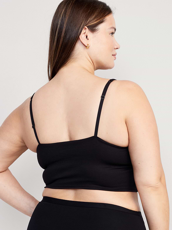 Rib-Knit Brami Top