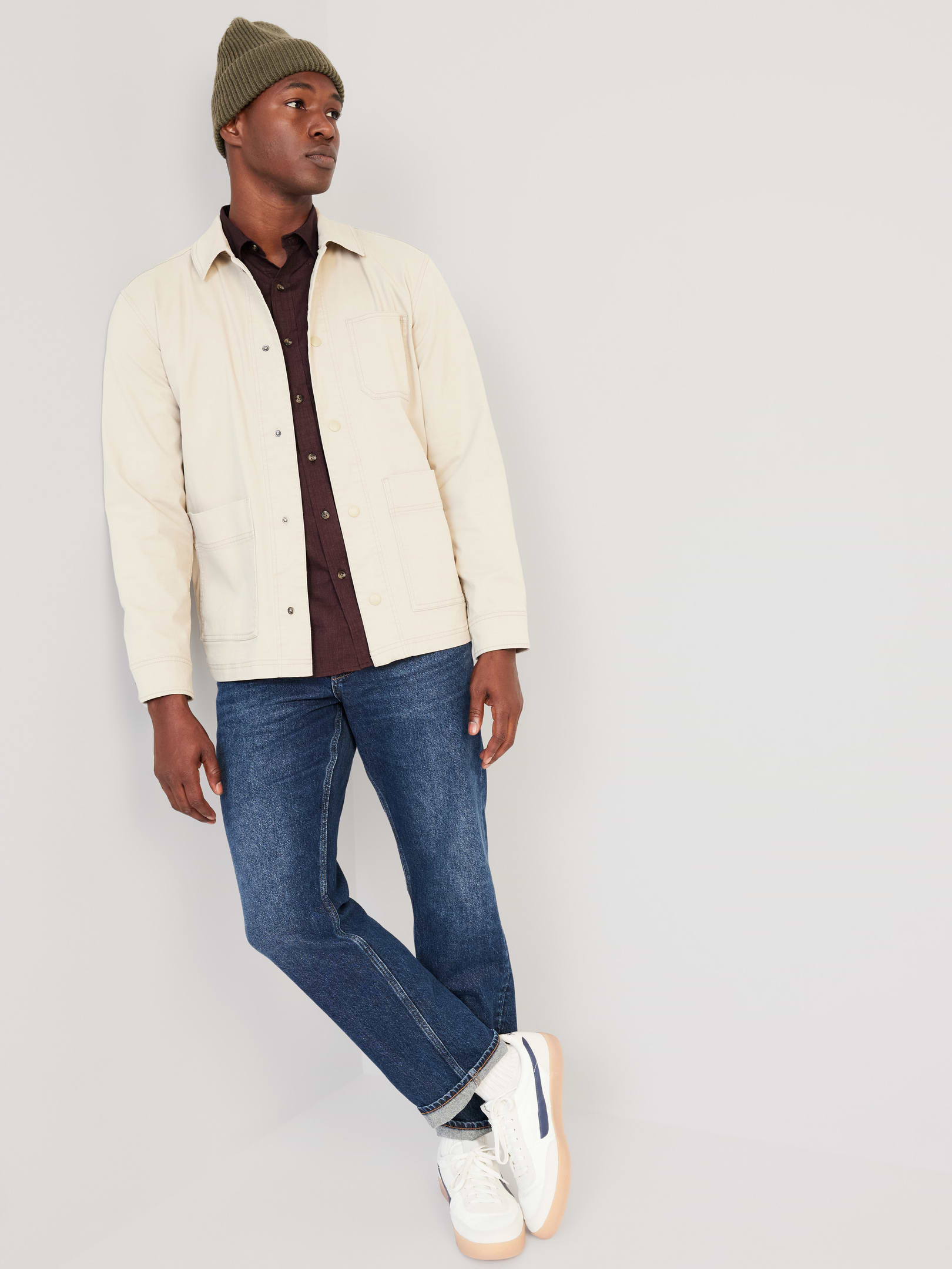 L'image numéro 3 présente Chemise passe-partout à Extensibilité intégrée, coupe standard pour Homme