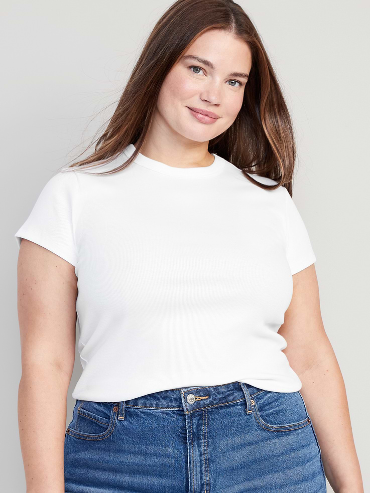 Image number 7 showing, Snug Crop T-Shirt