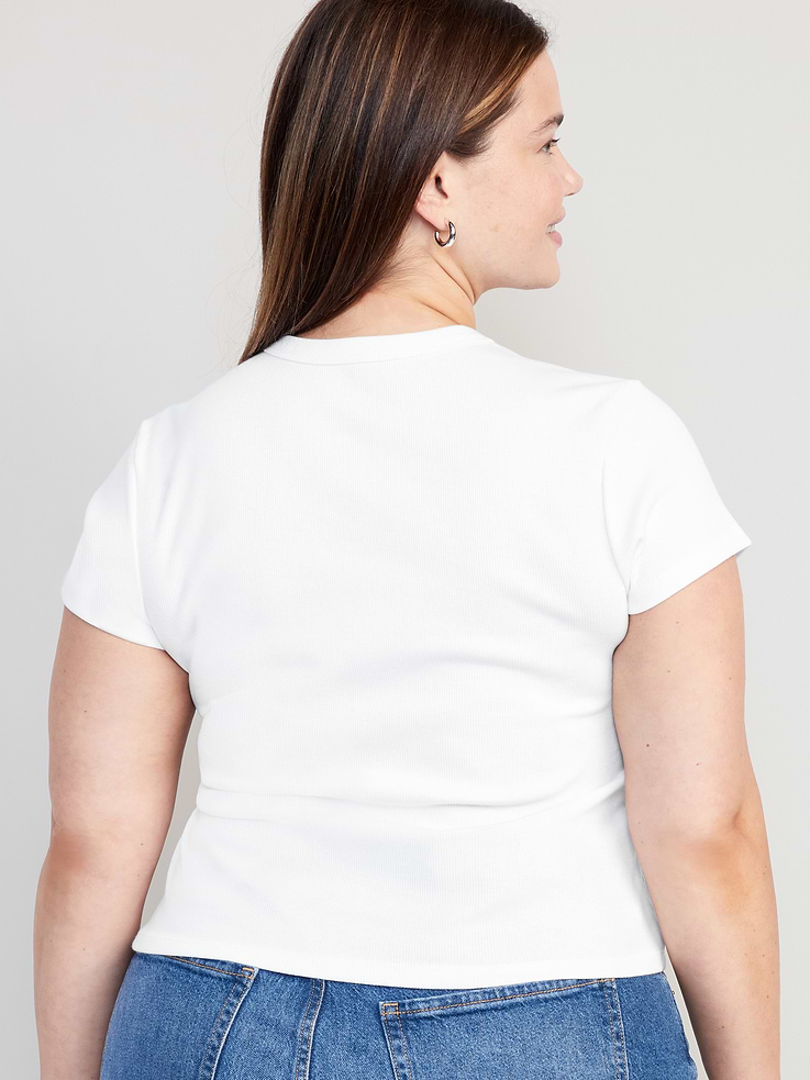 Image number 8 showing, Snug Crop T-Shirt