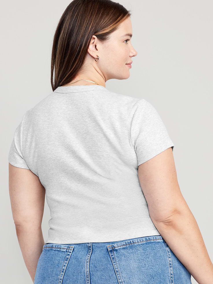 Image number 8 showing, Snug Crop T-Shirt