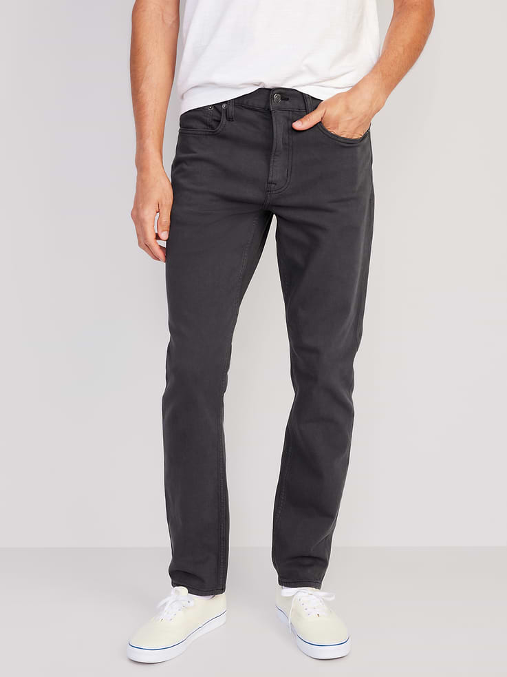 Image number 1 showing, Slim Built-In Flex Five-Pocket Pants