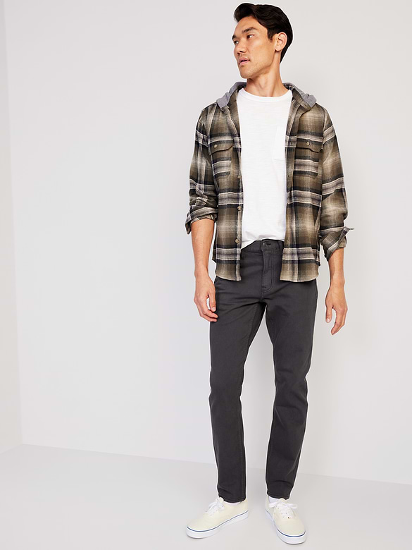 Slim Built-In Flex Five-Pocket Pants