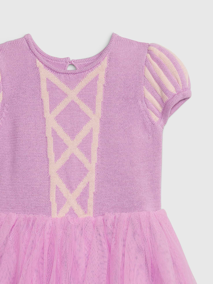 Image number 4 showing, Gap × Disney Toddler Rapunzel Tulle Dress