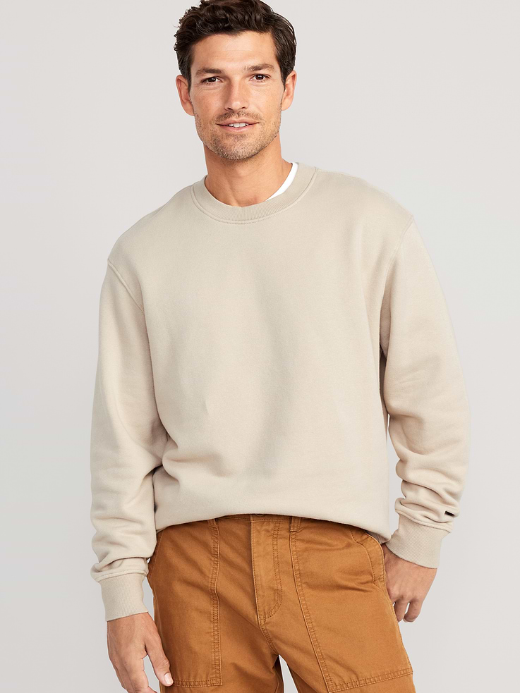 Image number 1 showing, Loose Rotation Crew-Neck Sweatshirt