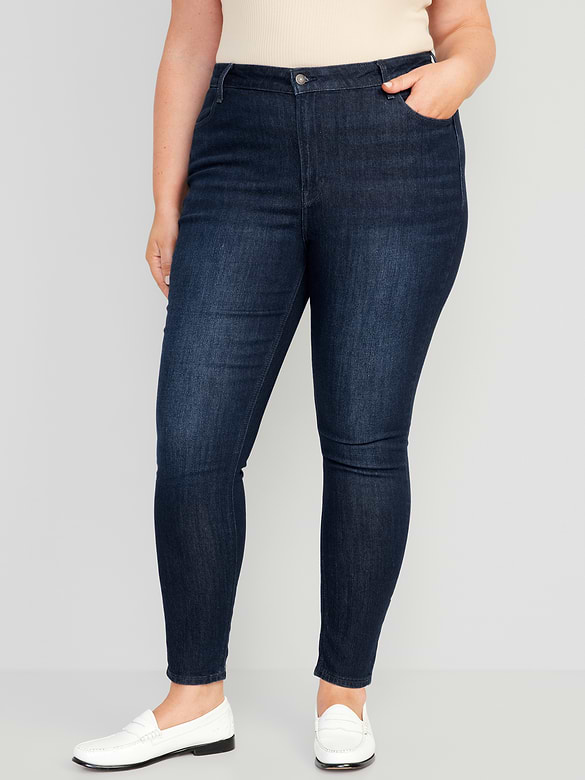 High-Waisted Wow Super-Skinny Jeans