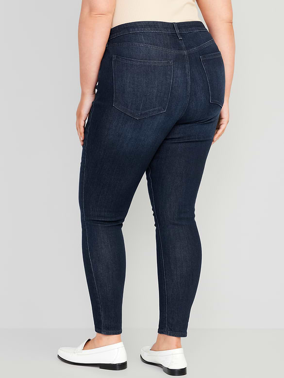 High-Waisted Wow Super-Skinny Jeans