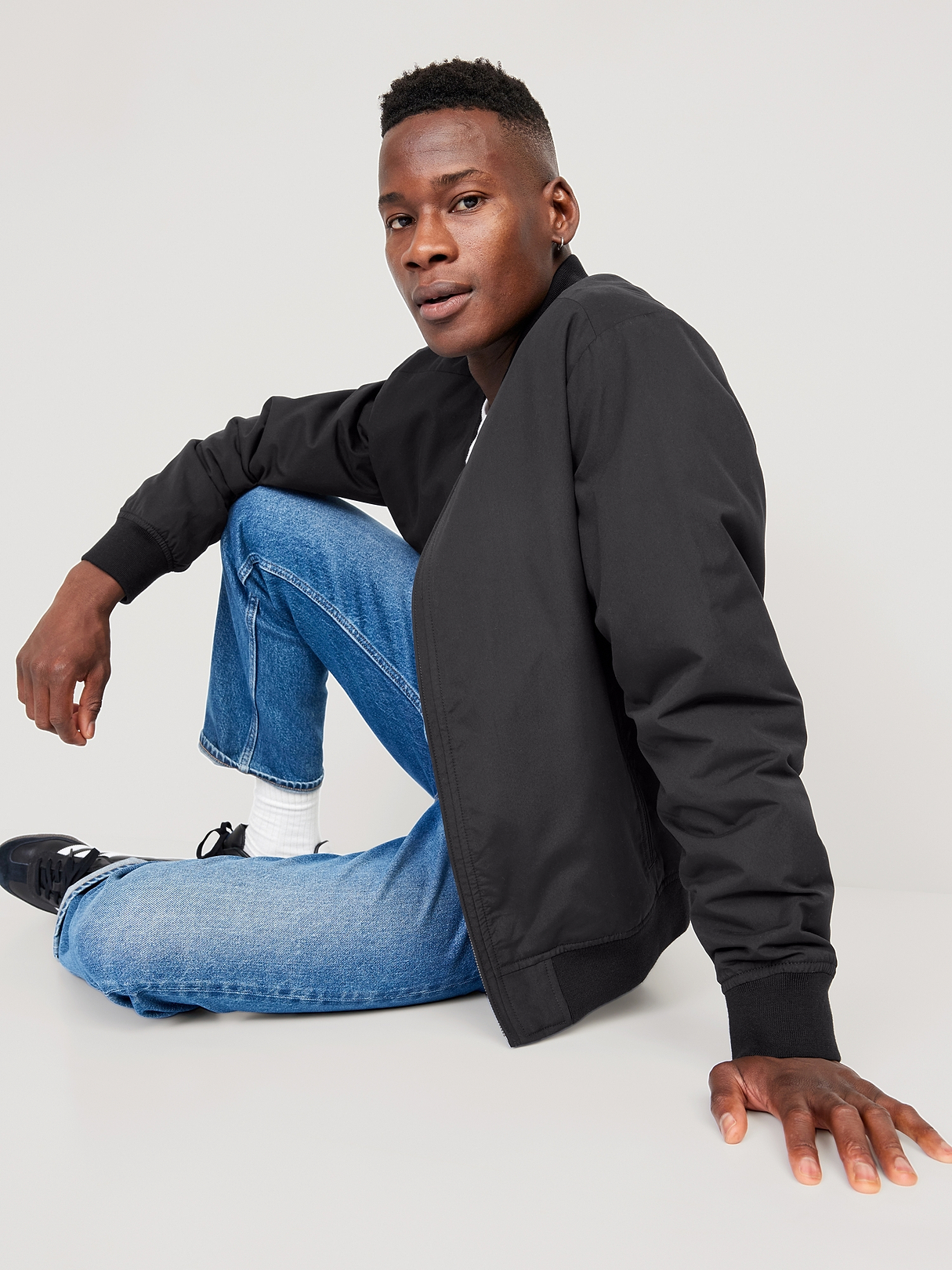 Water-Resistant Zip Bomber Jacket | Old Navy