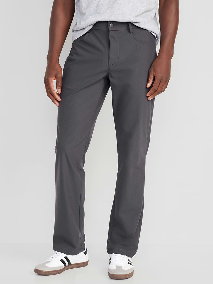 Image 1 of 4, Wrinkle free, with cooling tech and four-way stretch., comfort waistband, button front, hidden stash pocket at hip, belt loops, zip fly, front scoop pockets, back patch pockets, Product #734457