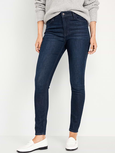 High High-Waisted Wow Super-Skinny Jeans on clearance at Old Navy — 40% off