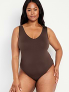 Image number 5 showing, Seamless Base-Layer Tank Top Bodysuit