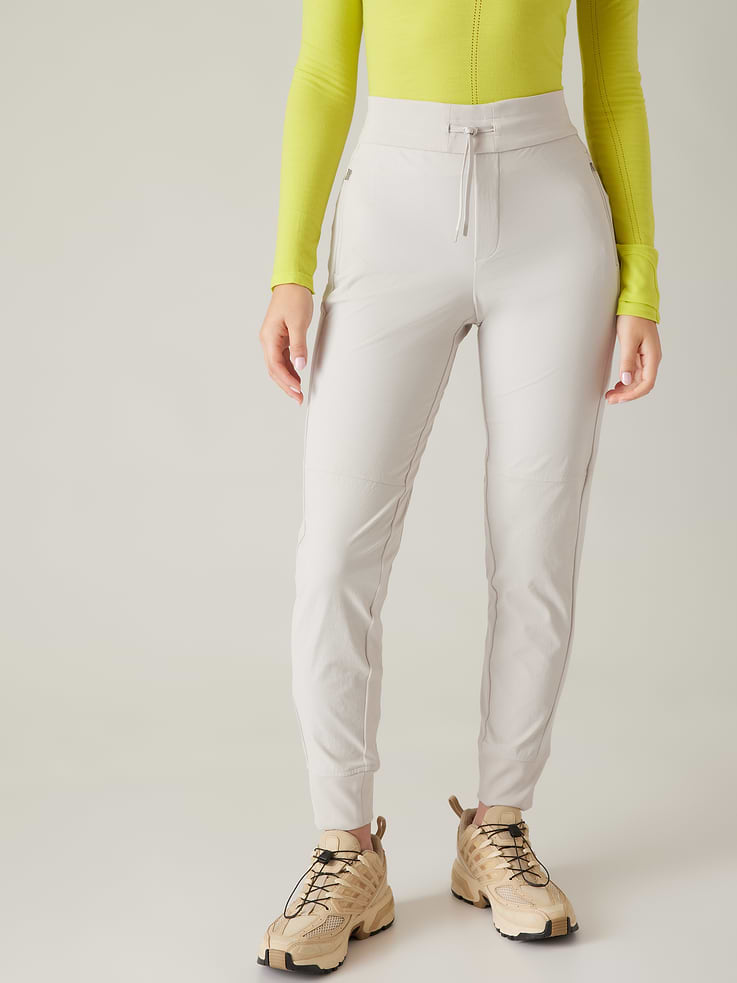 Image 1 of 8, FOR: Hiking, climbing and exploring-on the trail or off, FEEL: Smooth Trek Tech with stretchy SCULPTEK Light on back, FAVE: Zip pockets secure your essentials, Adjustable drawstring for a custom fit, Product #486183