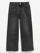 Image number 4 showing, High-Waisted Baggy Wide-Leg Jeans for Girls