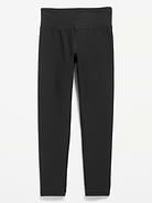 Image number 5 showing, High-Waisted PowerSoft 7/8-Length Performance Leggings for Girls