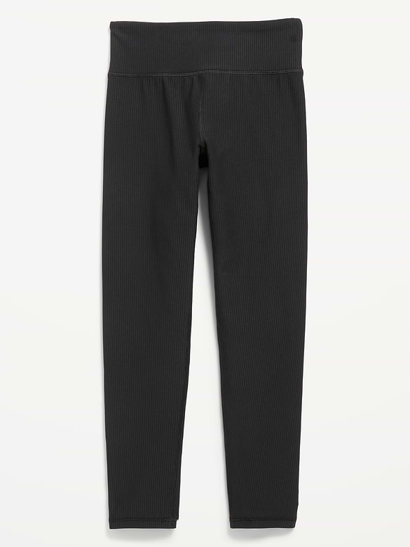 High-Waisted PowerSoft 7/8-Length Performance Leggings for Girls