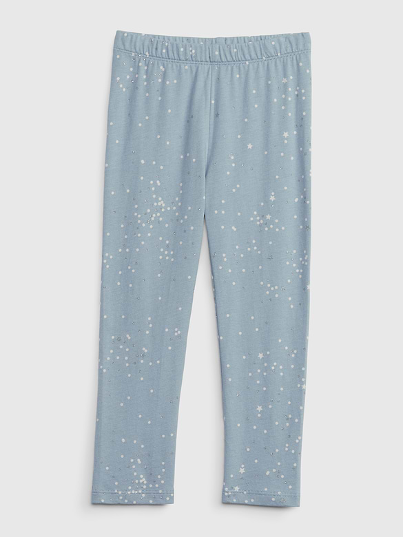 Legging Agencez à volonté en coton biologique à motif pour Bébé
