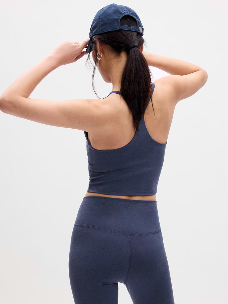 Image 2 of 2, GapFit Studio Longline Sports Bra