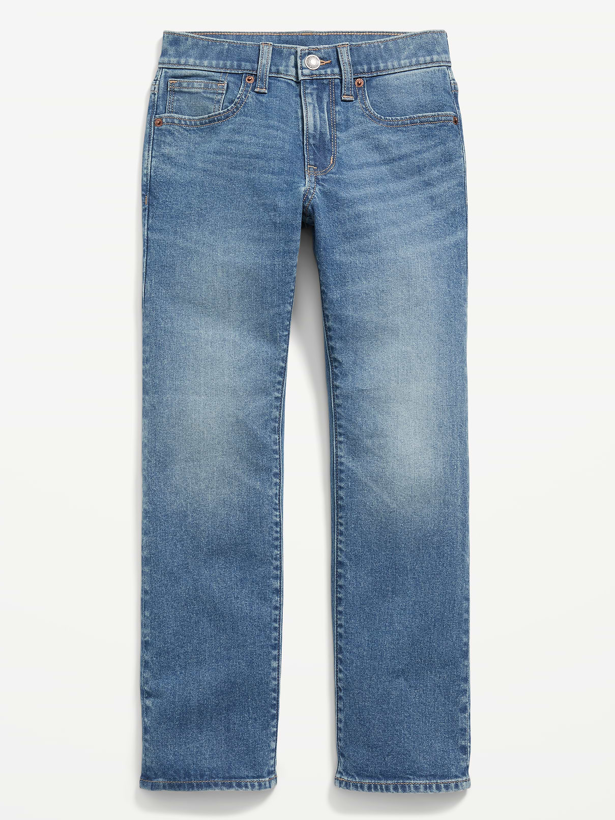 Image number 4 showing, Straight-Leg Built-In Flex Jeans for Boys