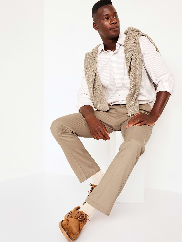 L'image numéro 3 présente Pantalon habillé droit pour Homme