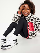 Image number 3 showing, High-Waisted PowerSoft 7/8-Length Performance Leggings for Girls
