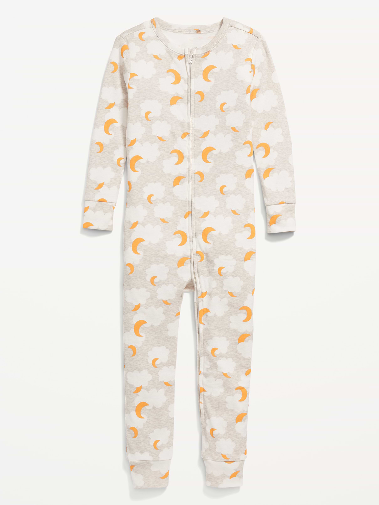 Image number 1 showing, Unisex 2-Way-Zip Snug-Fit Pajama One-Piece for Toddler & Baby
