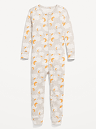 Image number 1 showing, Unisex 2-Way-Zip Snug-Fit Pajama One-Piece for Toddler & Baby