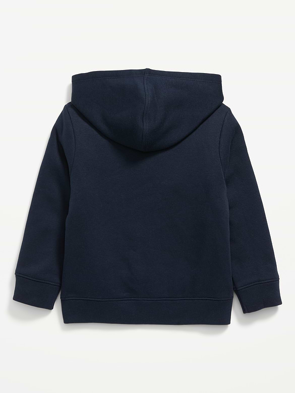 Unisex Logo-Graphic Zip Hoodie for Toddler
