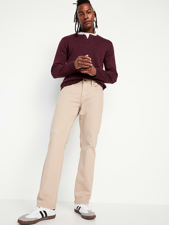 Straight Built-In Flex Jeans