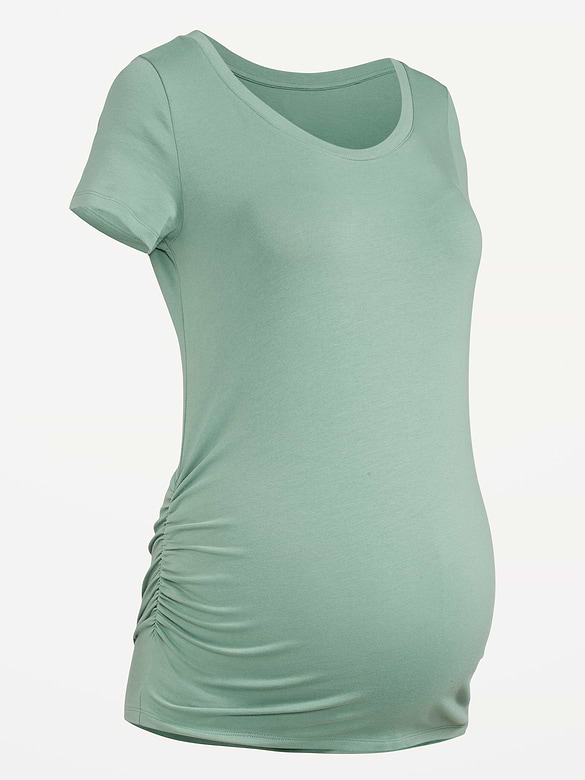 Maternity Scoop-Neck T-Shirt