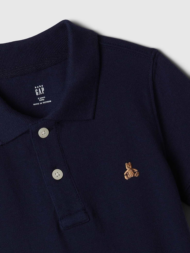 L'image numéro 3 présente Polo en piqué pour Bébé et Tout-petit