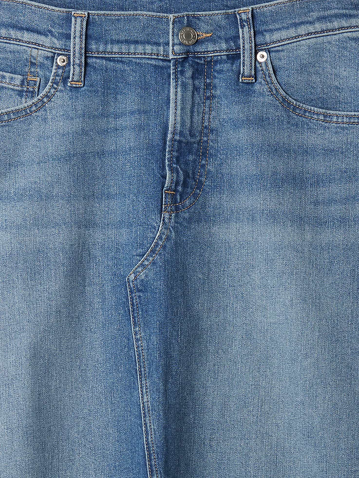 Image number 4 showing, Denim Maxi Skirt