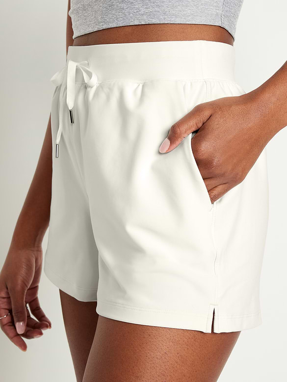 Short PowerSoft à taille haute pour Femme, entrejambe de 7,5 cm