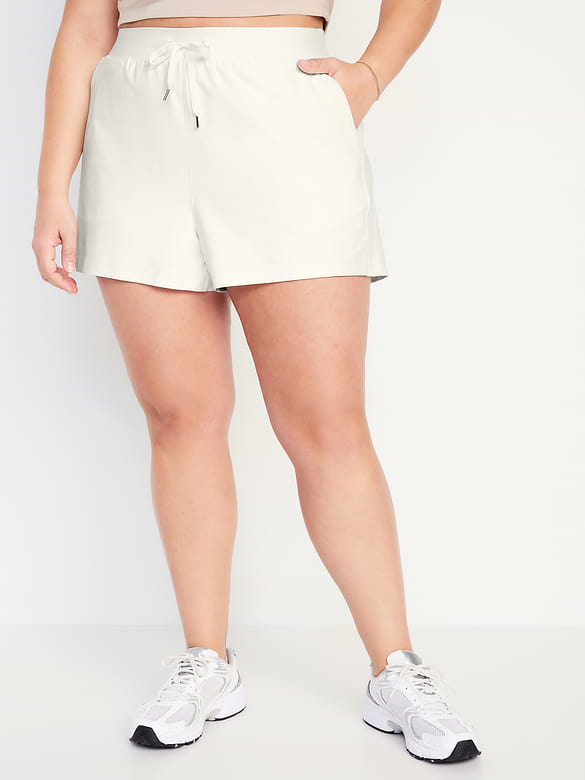 Short PowerSoft à taille haute pour Femme, entrejambe de 7,5 cm