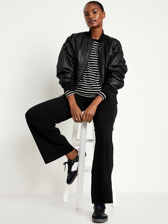 High-Waisted Fashion Wide-Leg Leggings