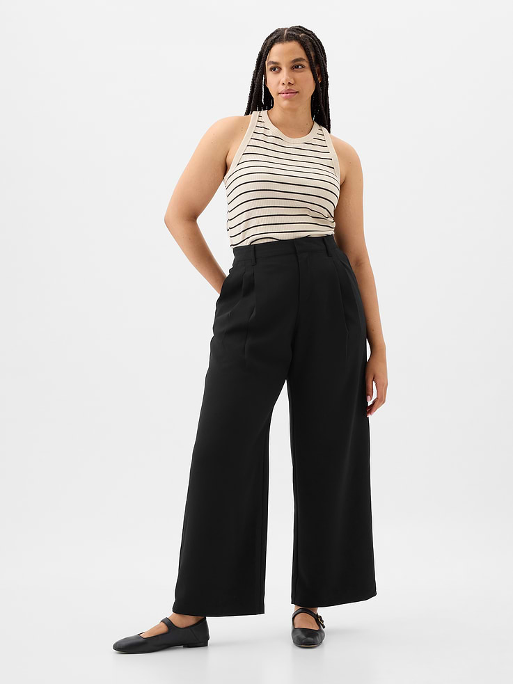 Image number 4 showing, Easy Crepe Trousers