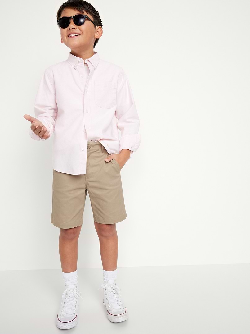 boys dress shorts 2-4 Months performance fabric Old Navy Kids' Knee Length
