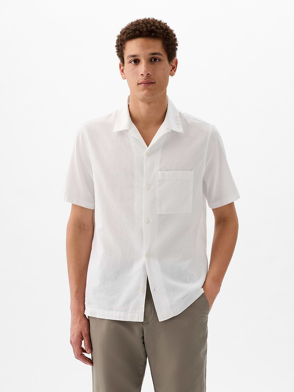 Linen-Cotton Shirt