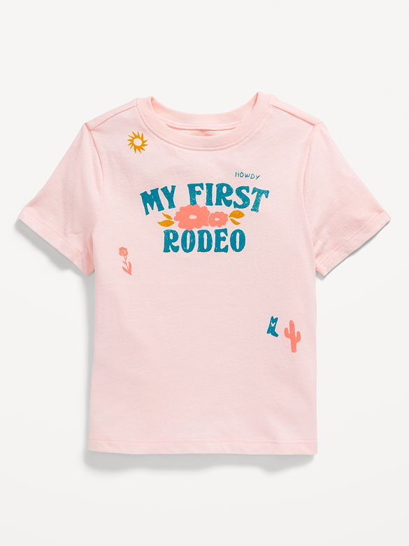 Unisex Short-Sleeve Graphic T-Shirt for Toddler