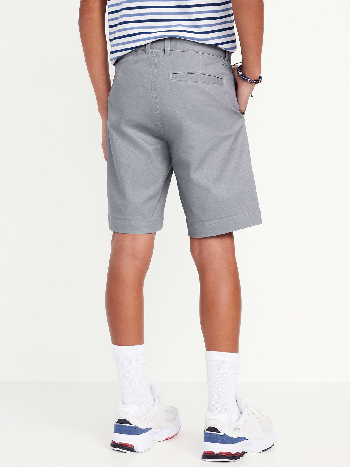 Image number 2 showing, Knee Length Twill Shorts for Boys