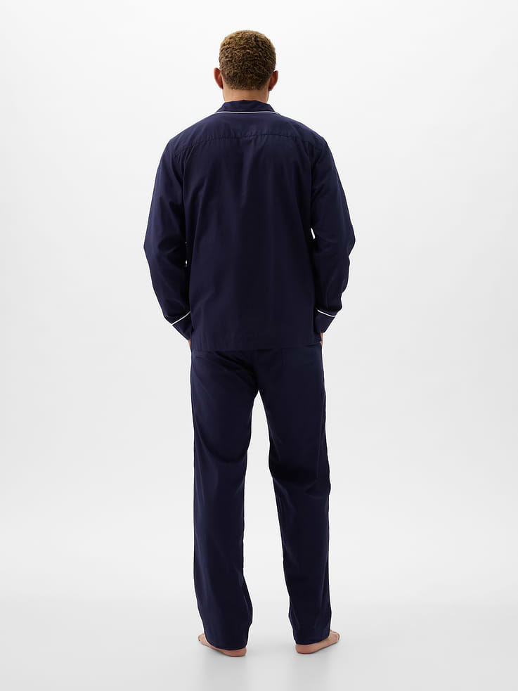 L'image numéro 2 présente Pyjama en popeline pour Adulte