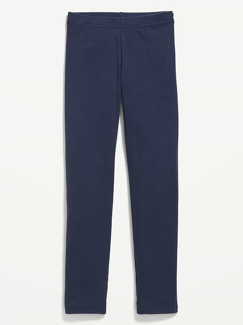 Rib Rib-Knit Leggings for Girls on clearance at Old Navy — 30% off